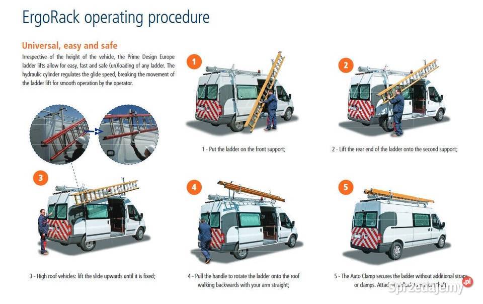 Ford Transit Bagażnik Dachowy Obrotowy Nowy Na Kraków