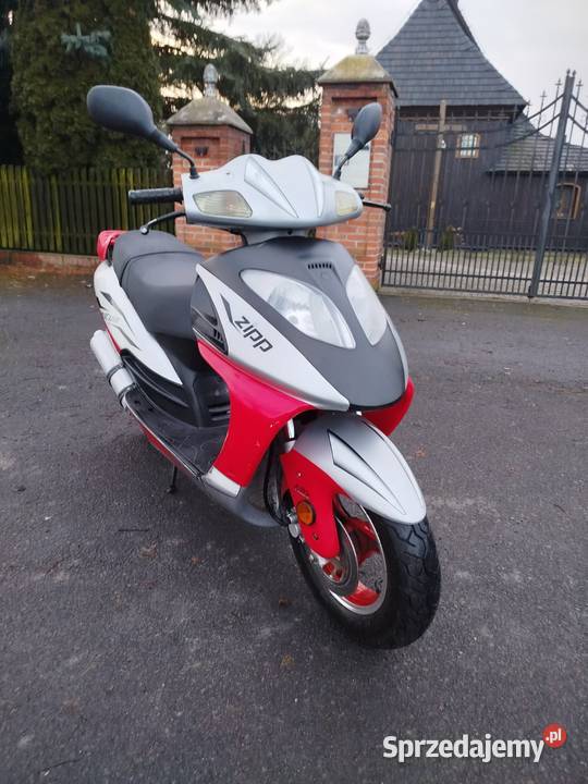Skuter Zipp Quantum 50 2T w pełni sprawny Rok produkcji 2005 Plecka Dąbrowa