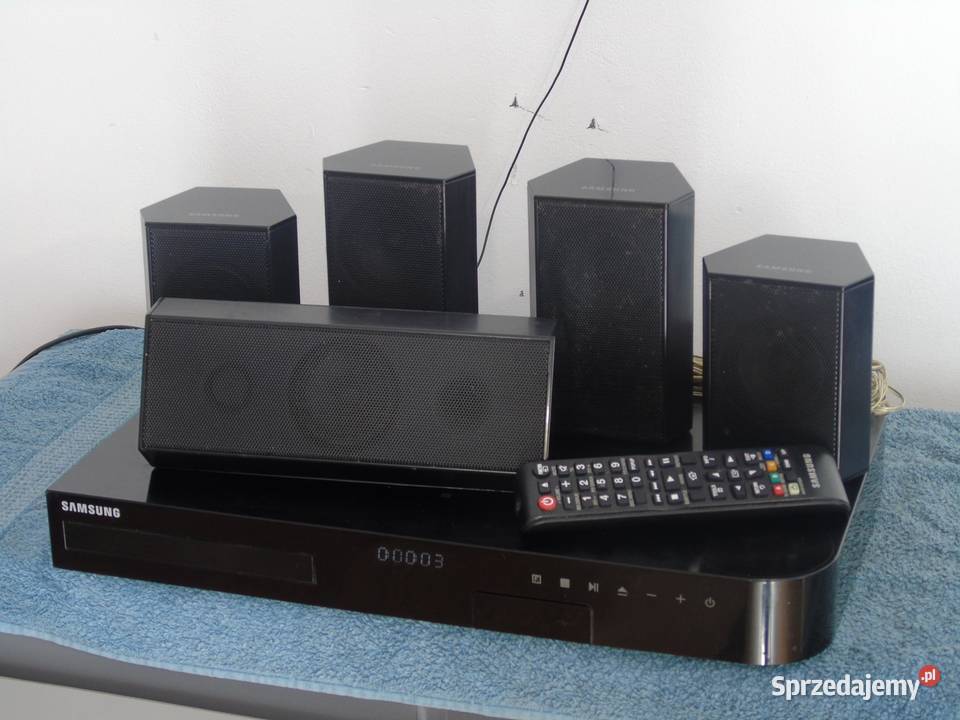 Kino domowe Samsung HTH5500 pil kol USB BT CD