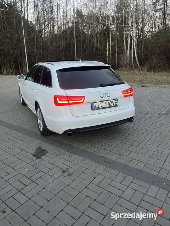 AUDI A6 C7 AVANT SLINE PANORAMA PRYWATNIE 300KM Łuków sprzedam