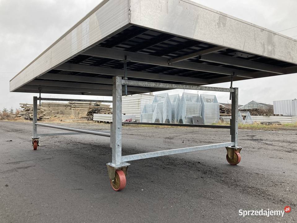 Stół zalewowy Nowy 3x162m na kołach ekspozycyjny Pozostałe wielkopolskie Śmigiel