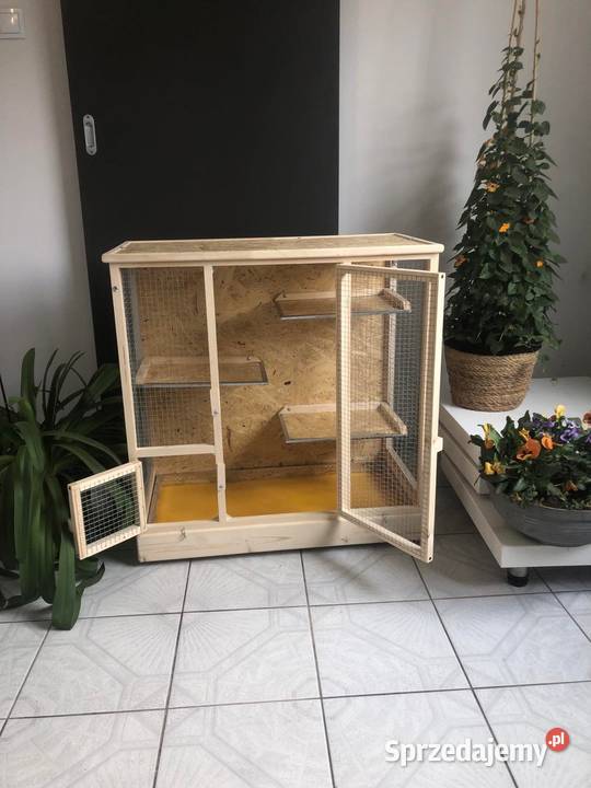 Klatka drewniana gryzonia gryzoni szynszyli śląskie Myszków