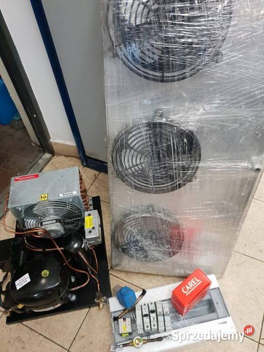 Agregat chłodniczy parownik komplet chłodniczy Warszawa wyposażenie