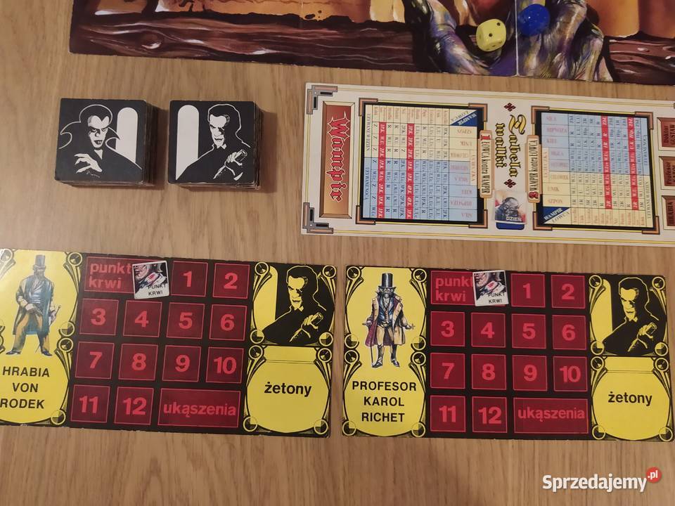 Wampir gra planszowa firmy Sfera Wiek od 12