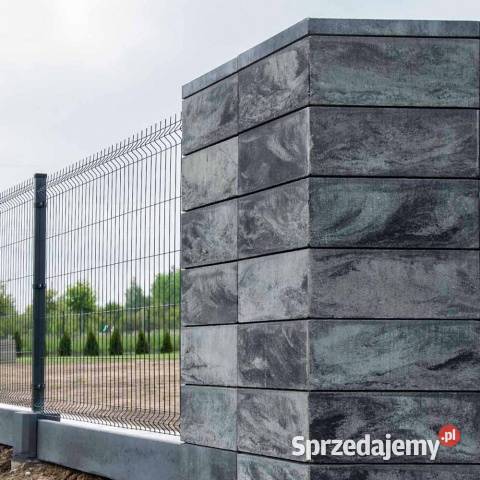 Bloczki ogrodzeniowe gładkie wielkopolskie Miękowo