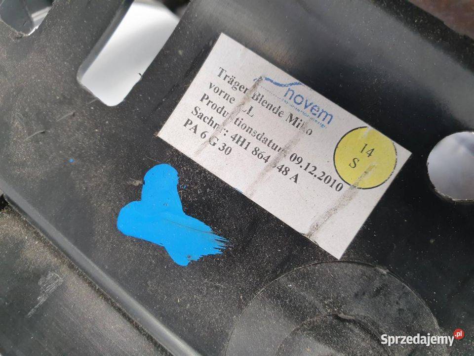 DEKOR LISTWA AUDI A8 D4 PRZED LIFT 4H1864348A Lipno