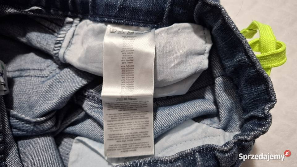 Krótkie spodenki chłopięce niebieskie 122 67 lat chłopiec Czeladź