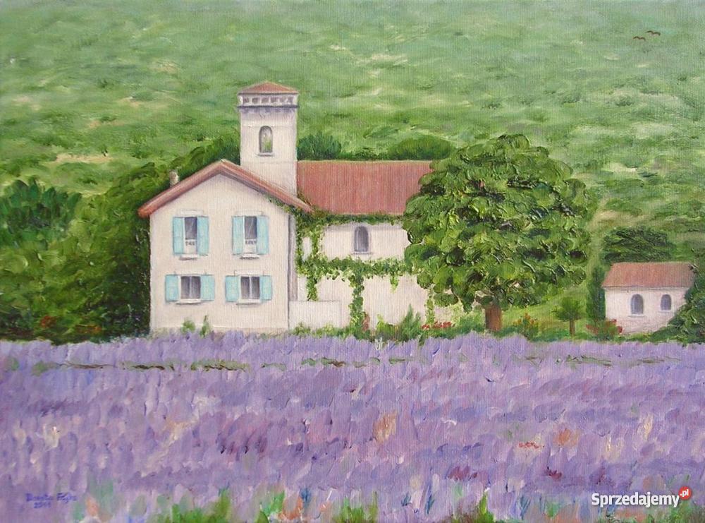 Obrazy olejne Lawenda Grodzisk Mazowiecki