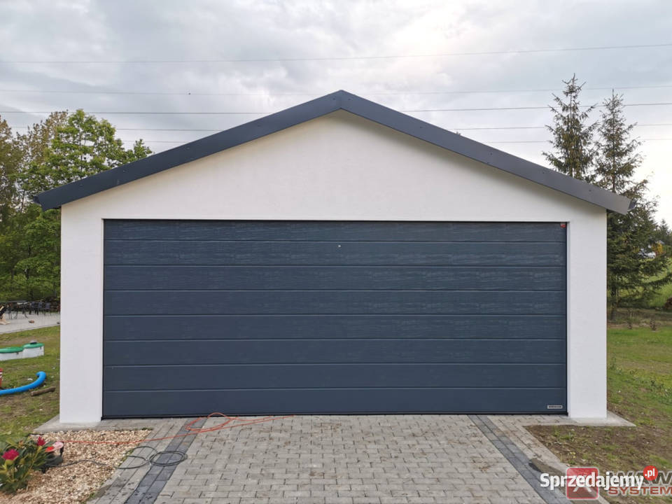 Garaż tynkowany na raty 18.25m2