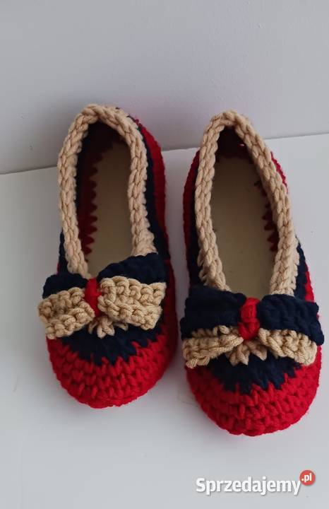 Kapcie ręczna robota 23.5cm