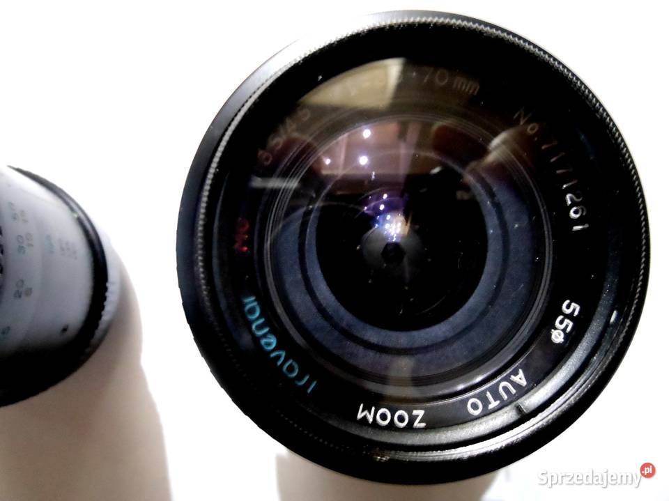Trzy japońskie teleobiektywy Obiektywy Bartoszyce