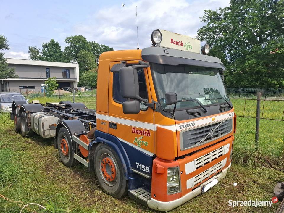 Volvo FM 12 340 8x2 rama do zabudowy pod