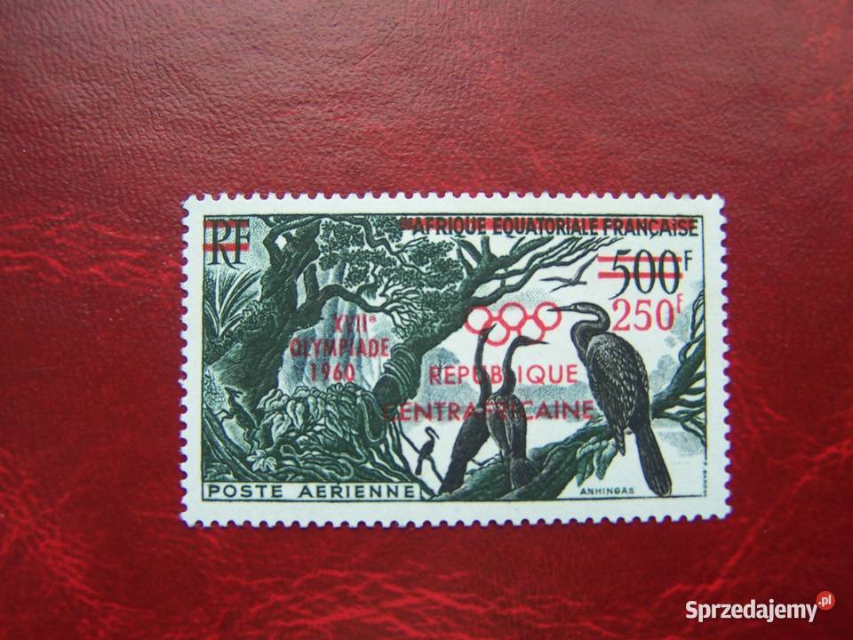 Centralna Afryka 1984 MNH Olimpida Rzym 60 Sport