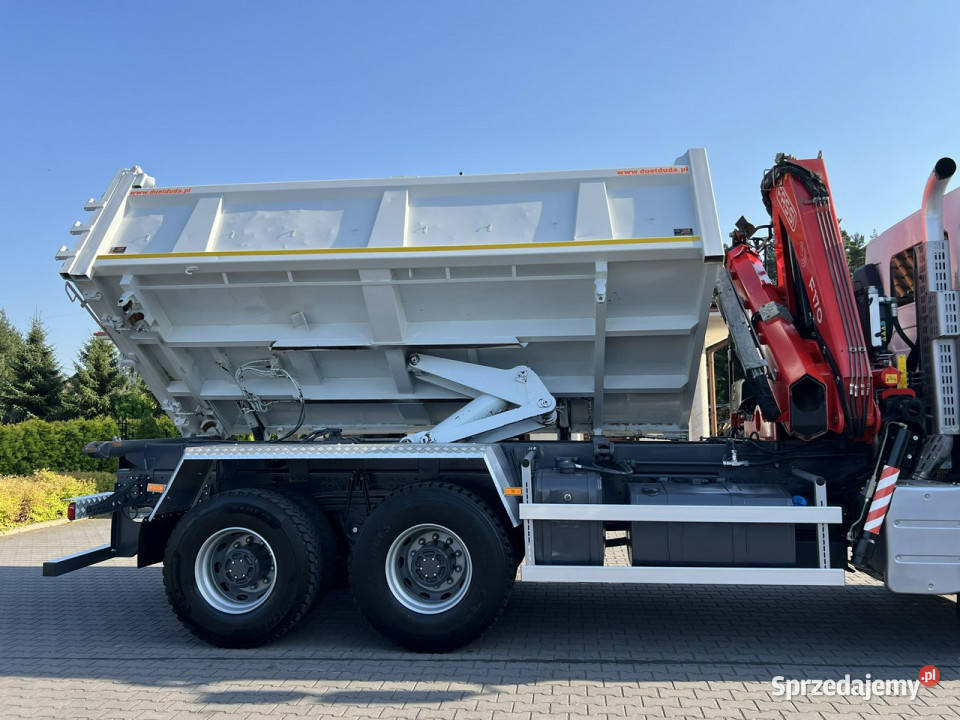 Renault Kerax 26390 6x4 Mocny HDS FASSI F170 centralny zamek świętokrzyskie Widełki