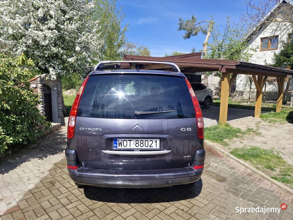 Citroen C8 gniazdo SD Prace Duże