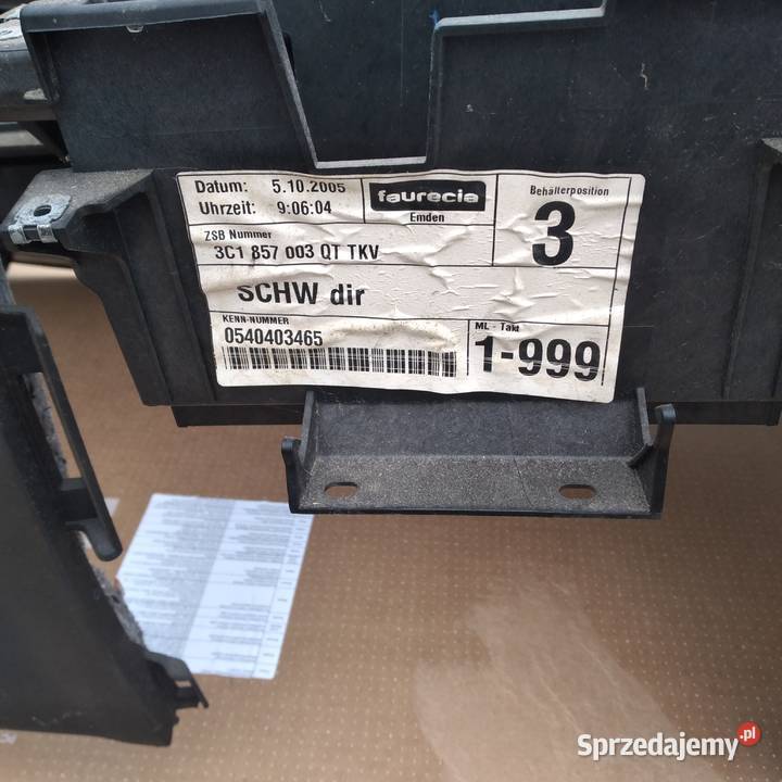 Kokpit Passat b6 Przekładka Zwoleń sprzedam