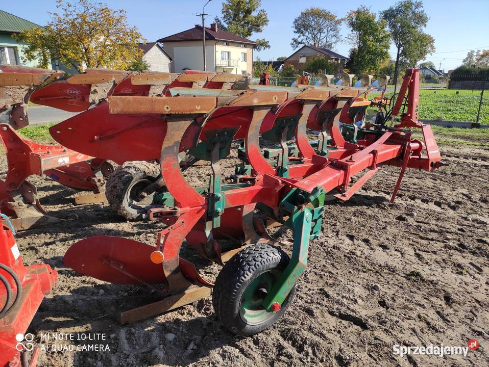 Pług 4 skibowy obrotowy Kverneland sprowadzony nieuszkodzony Radom
