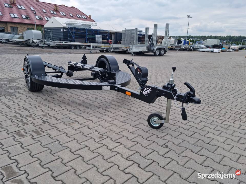 Przyczepa Custom KamCzepka VIP czarna płozo Lesznowola