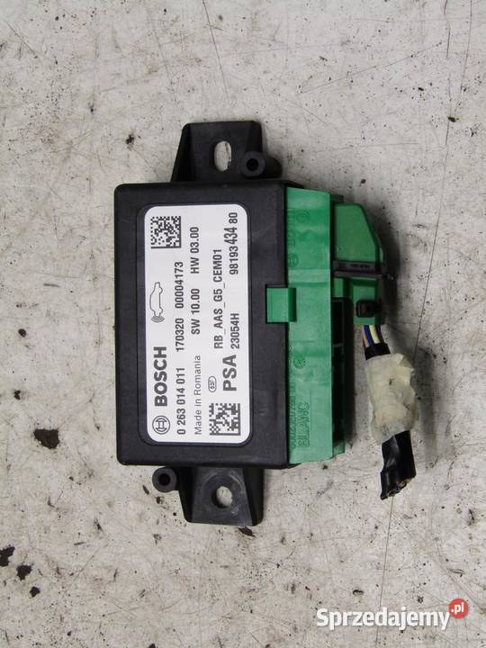 MODUŁ STEROWNIK PARKOWANIA PDC CITROEN C3 III lubelskie