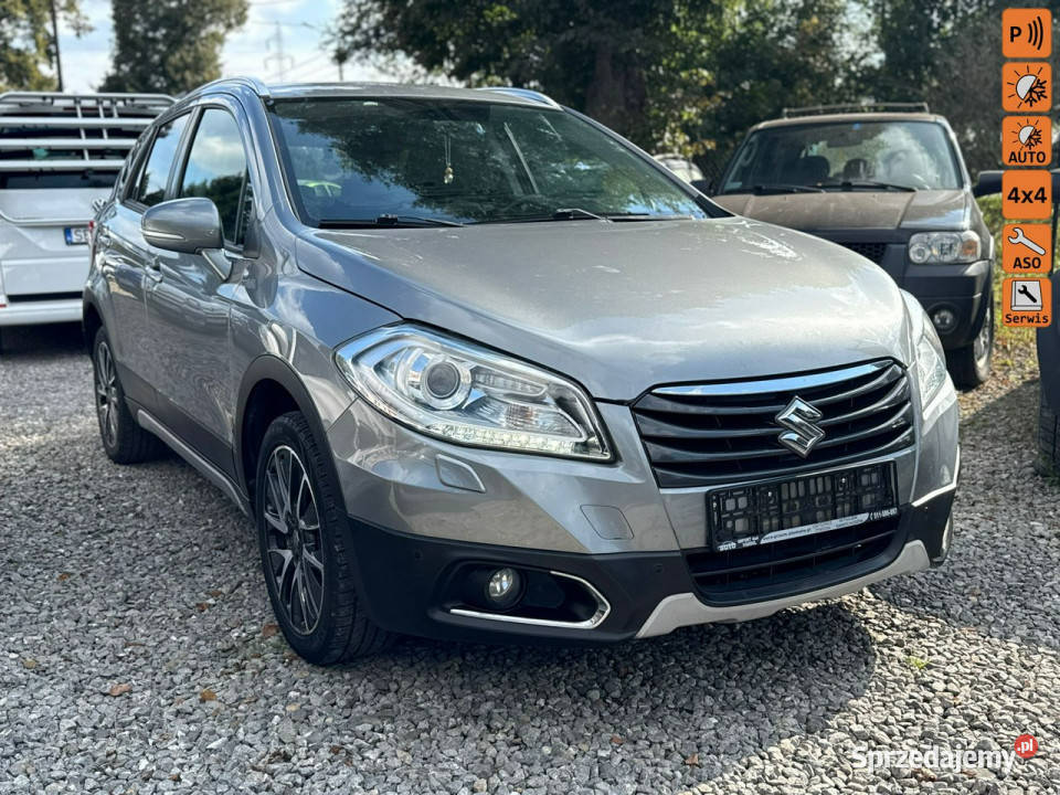 Suzuki SX4 SCross 16i 120 LED navi 4x4 allgrip światła LED SX4 S-Cross śląskie Łodygowice