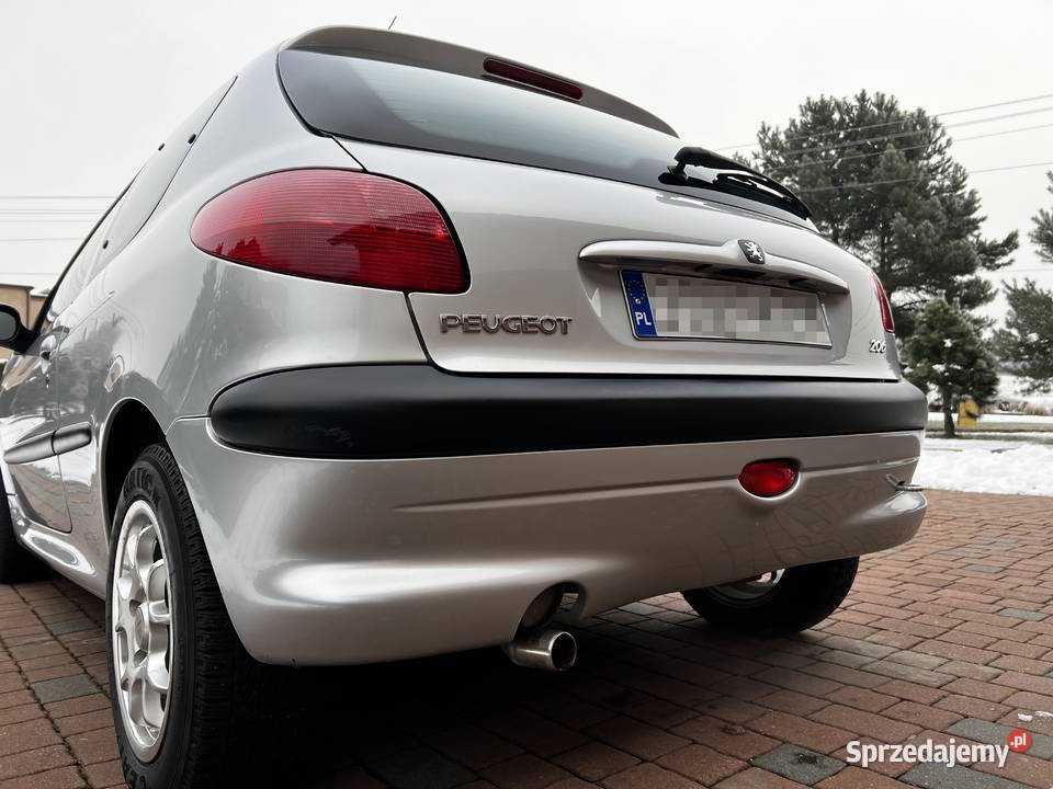 Peugeot 206 14 8v benzyna brak korozji zadbany centralny zamek Tąpkowice