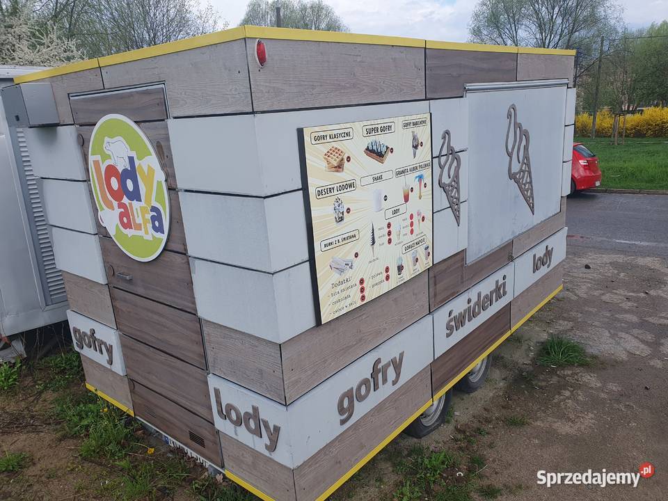 Wynajmę wyposażoną przyczepę lodową Przyczepy i naczepy Olsztyn