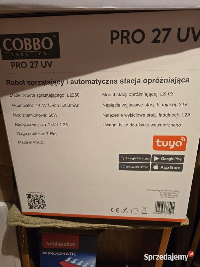 sprzedam Cobbo pro 27 uv biały Warszawa