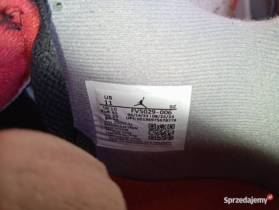 Nike Air Jordan 4 Retro Bred Reimagined 45 śląskie Ruda Śląska