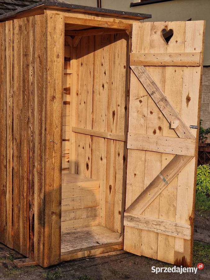 Wychodek drewniany WC na budowe toilet Oświęcim