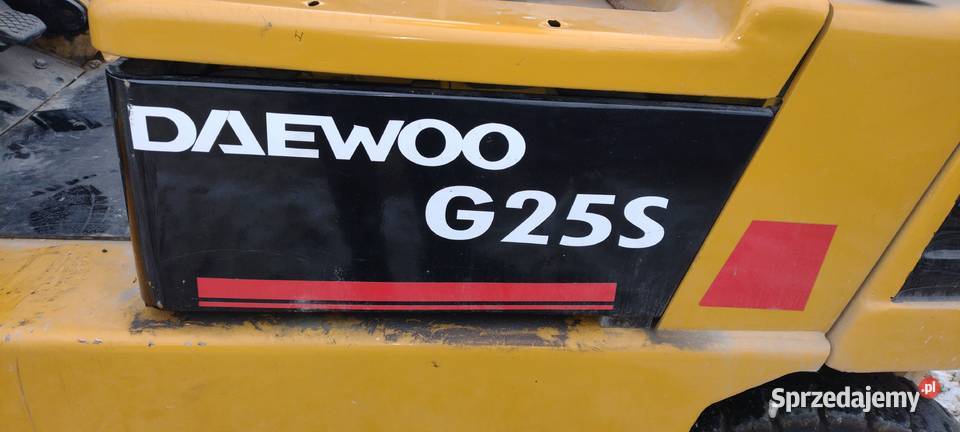 Wózek widłowy G25S DAEWOO Wózki widłowe