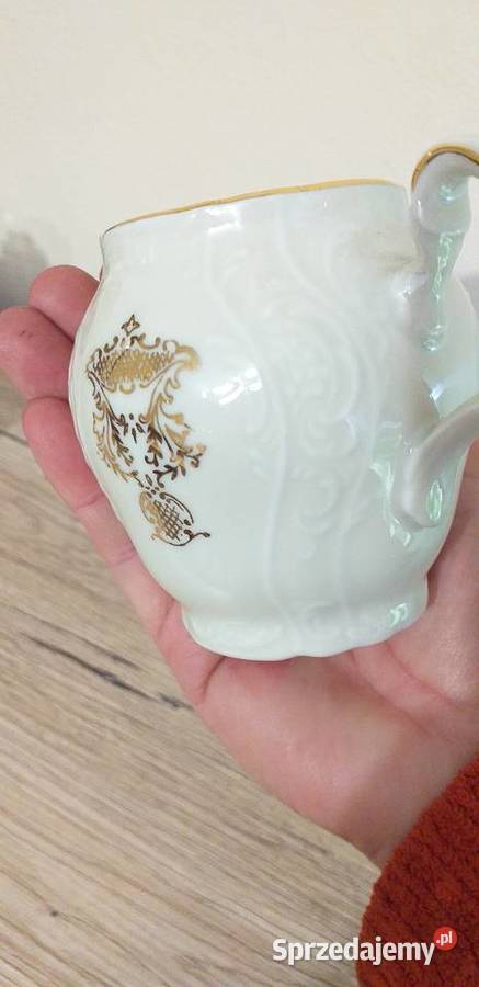 Porcelanowy mlecznik Czechosłowacja prl