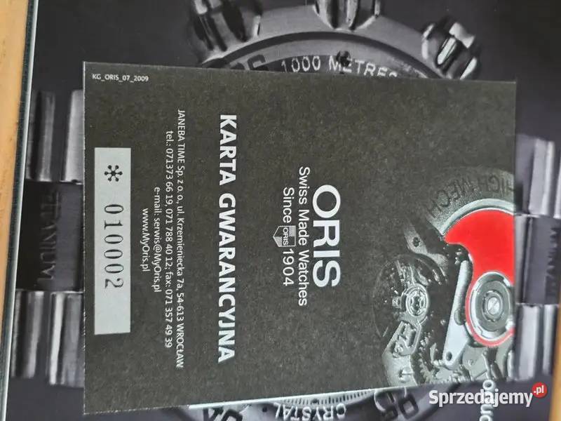Zegarek ORIS AQUIS Automatic Stan Idealny Warszawa