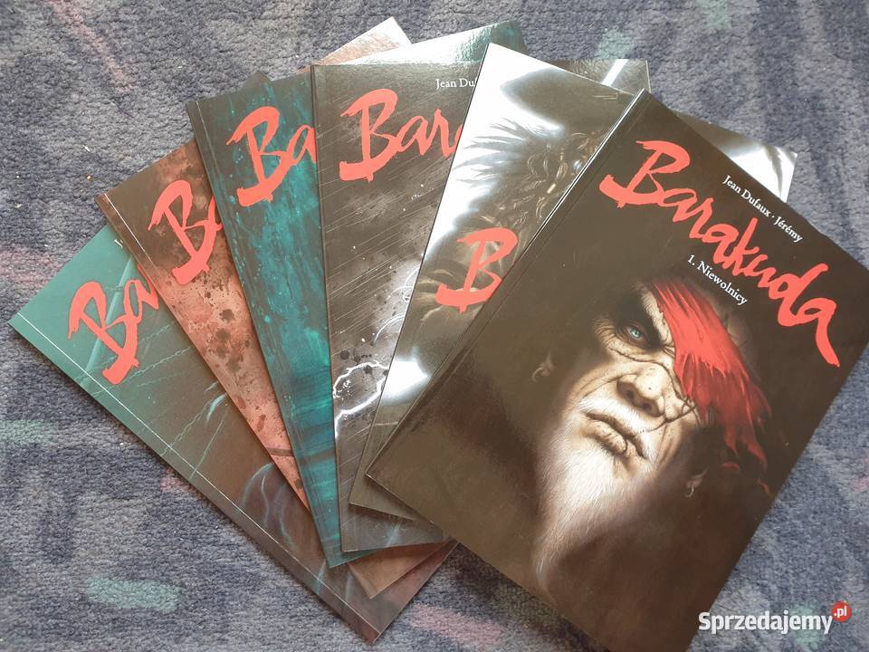 Barakuda komplet 6 komiksów Gdynia