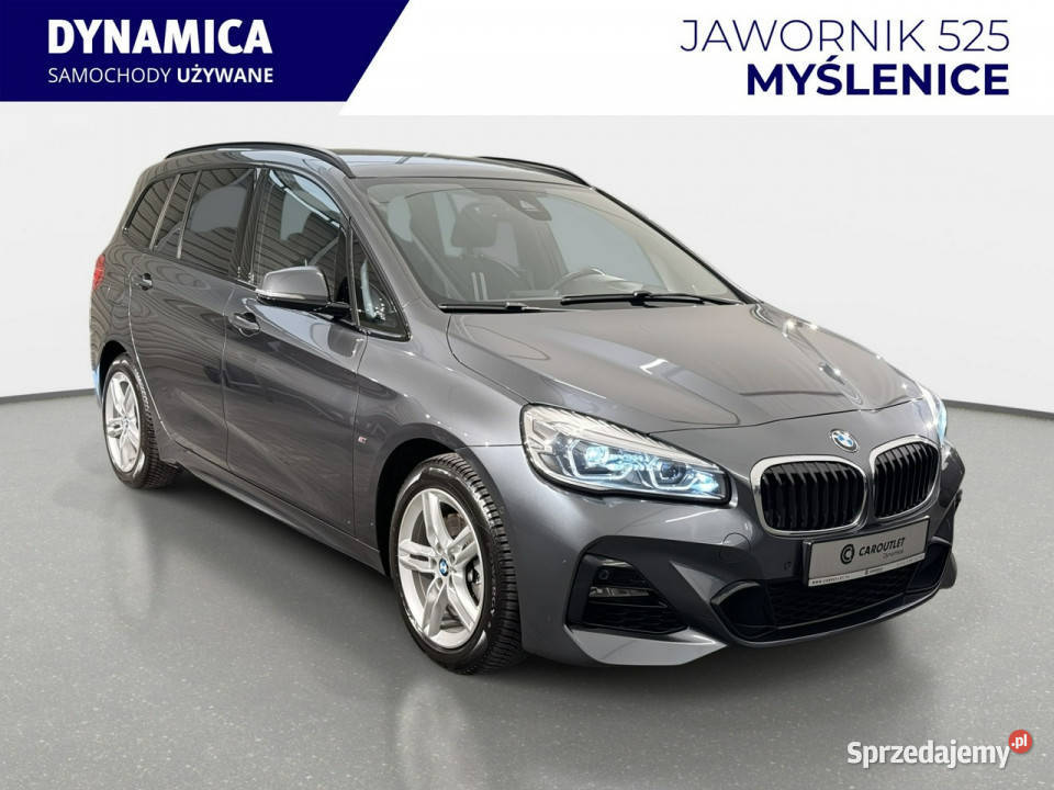 BMW 218 i Gran Tourer 136 automat 2022 r salon aluminiowe felgi Myślenice