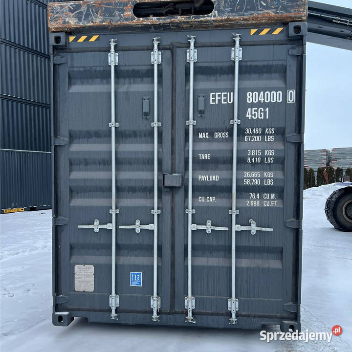 Kontener 40 HC nowy antracyt 8399 netto mazowieckie Warszawa sprzedam