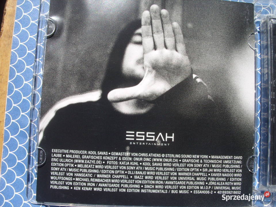 RAP CD KOOL SAVAS AURA 2001 rock dolnośląskie Wołów