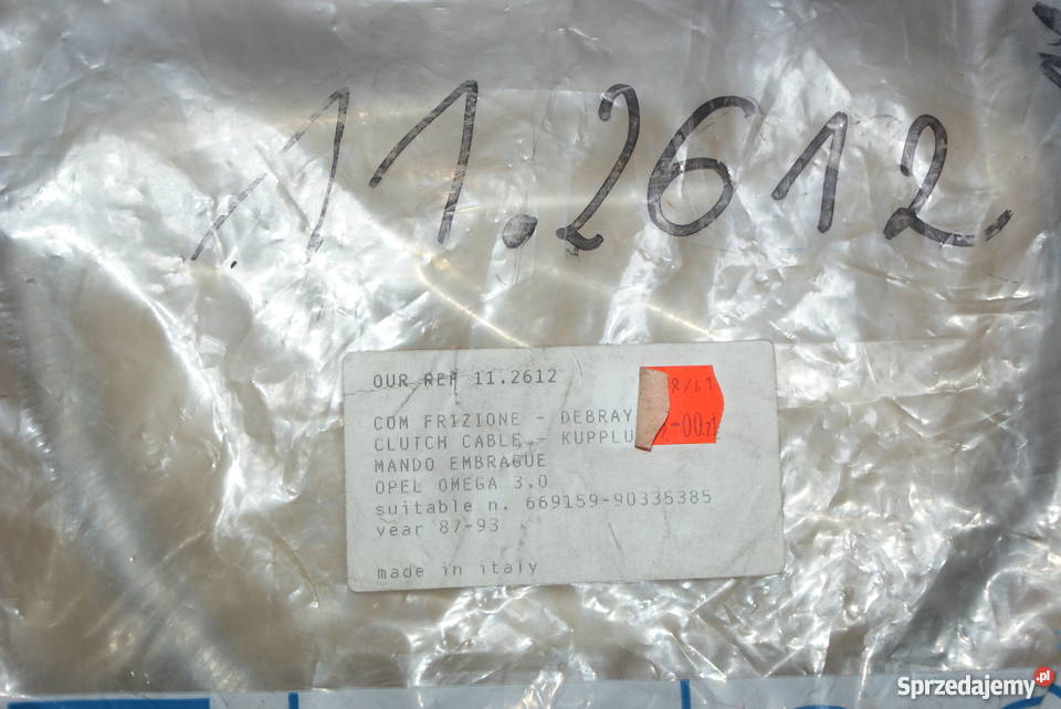 112612 COFLE LINKA SPRZĘGŁA OPEL OMEGA A 93 1820 osobowe mazowieckie