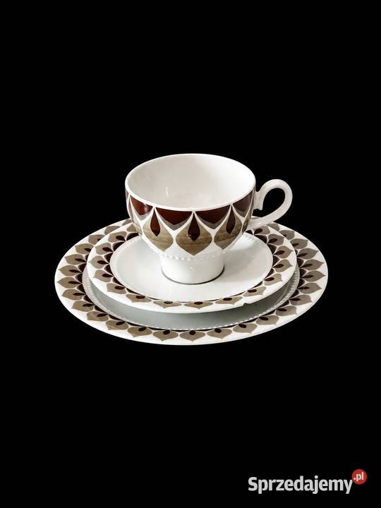 Porcelana retro trio Eschenbach Venedig Perlrand Poddębice sprzedam