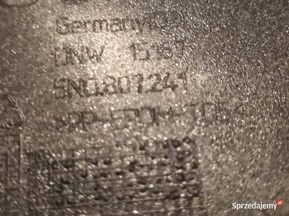 VW TIGUAN 0711 ZAŚLEPKA HAKA PRZÓD 5N0807241 wielkopolskie Międzychód