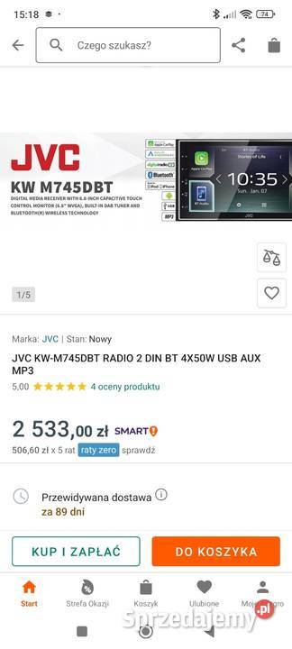 Skrzyniawzmacniacz radio car audio zestaw Kowalewo Pomorskie
