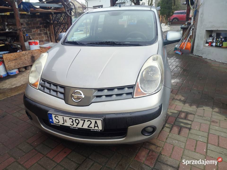 Nissan Note 14lpg uszkodzony silnik Note sprzedam