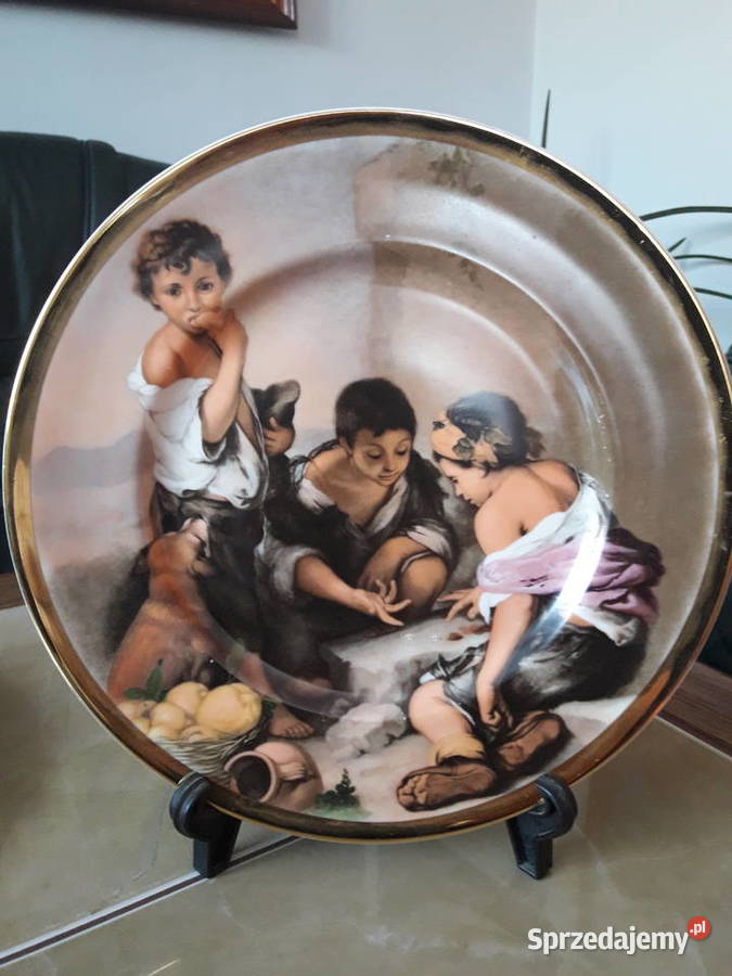 Zestaw talerzy porcelanowych Anglia śr 27 Antyki, Sztuka, Kolekcje Janów Lubelski