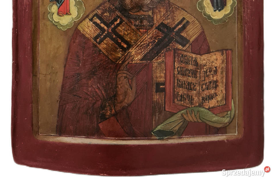 Ikona Święty Mikołaj z Miry Cudotwórca 0212 sprzedam