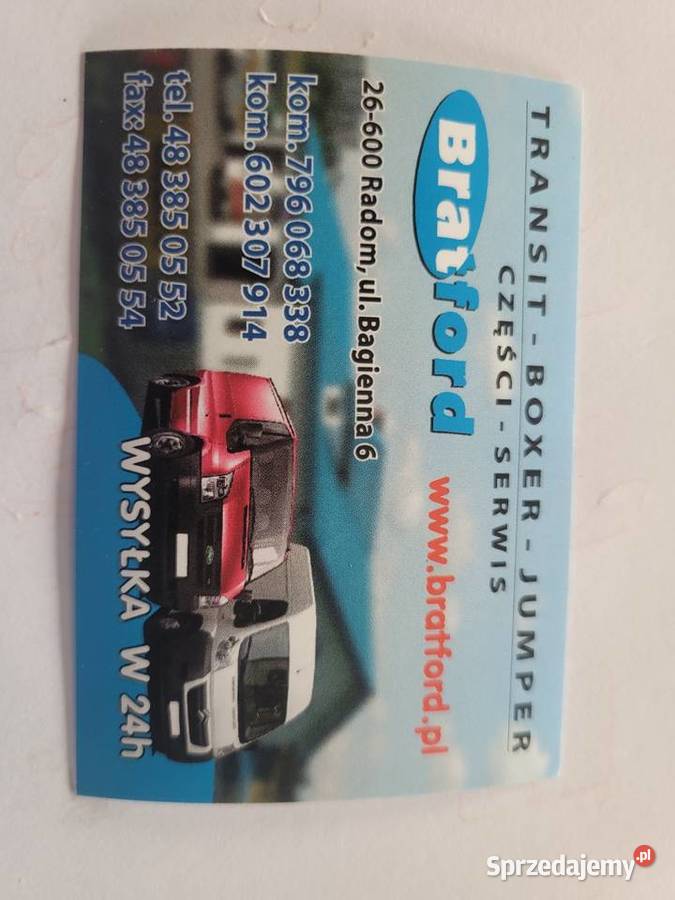 Silnik Ford Custom NAPRAWA SERWIS MONTAŻ dostawcze sprzedam