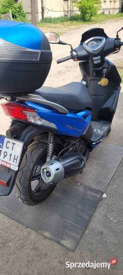 Kymco agility 16 125 niebieski Rypin