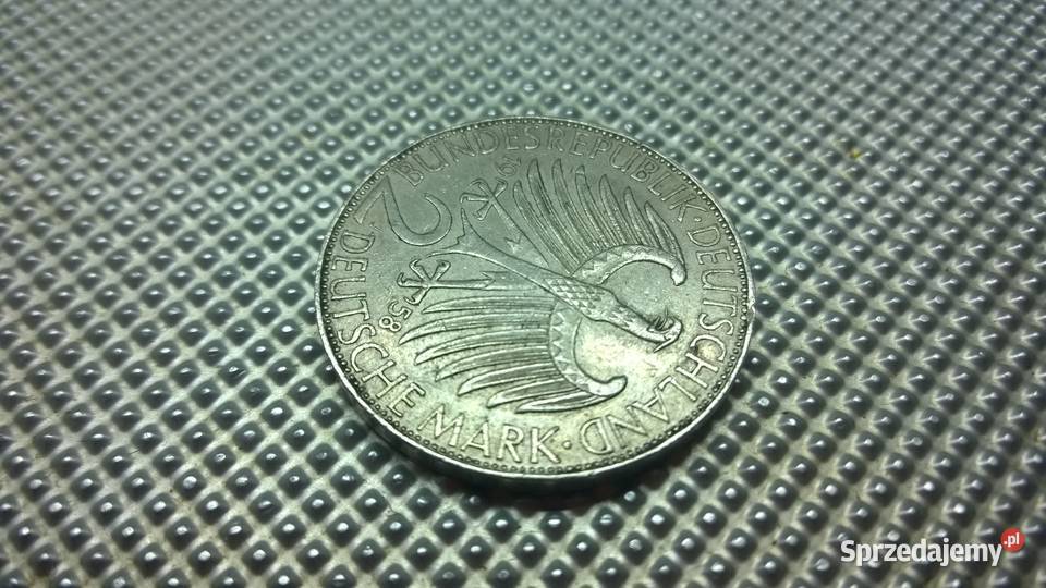 MONETA Niemcy 2 marki 1958 J 052 Kolekcje Warszawa