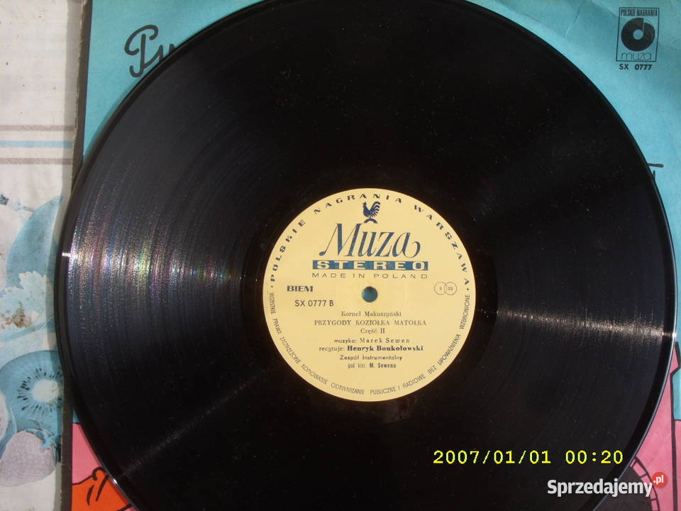 LP Bajka PRZYGODY KOZIOLKA MATOLKA CZ I i II
