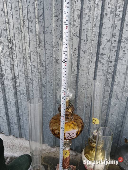 lampy naftowe z francji Fałków sprzedam