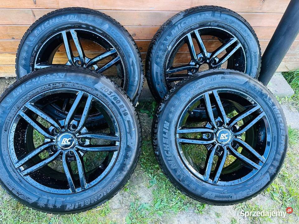 Opony z felgami 20560R 16 Muchelin Alpin 5 4 aluminiowe małopolskie Brzesko