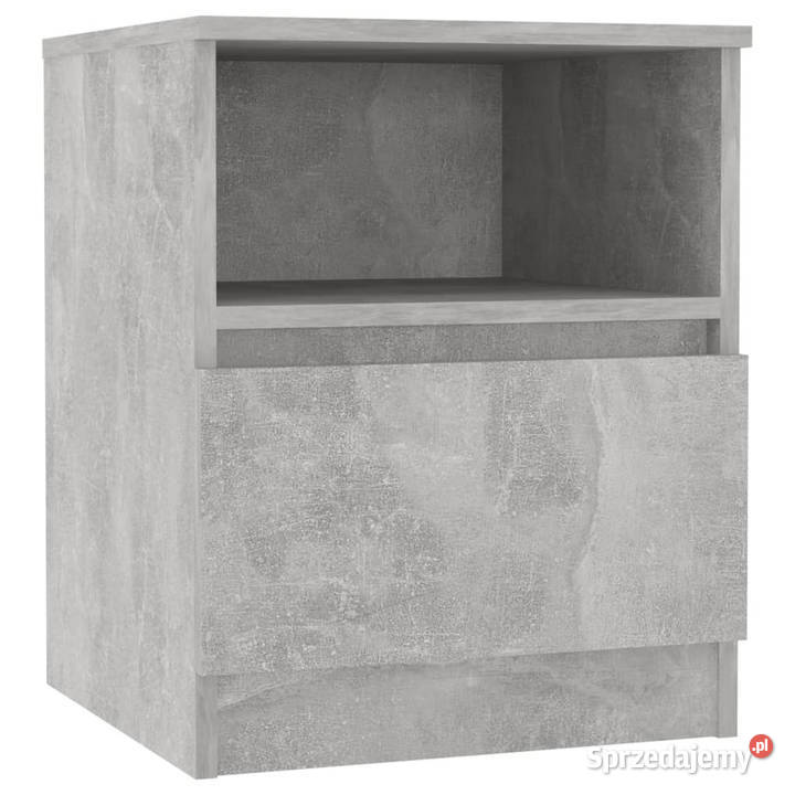 Szafka nocna szarość betonu 40x40x50 WM806165